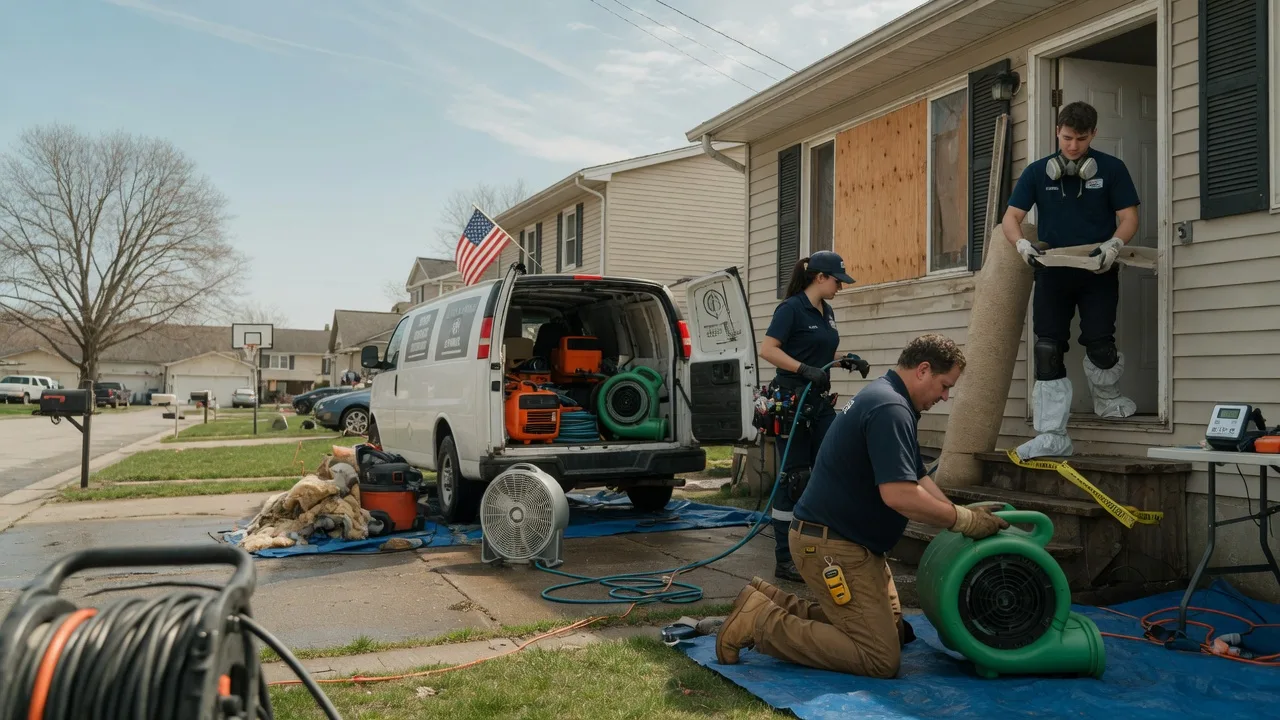 Water Damage Restoration in Enid, MS near me